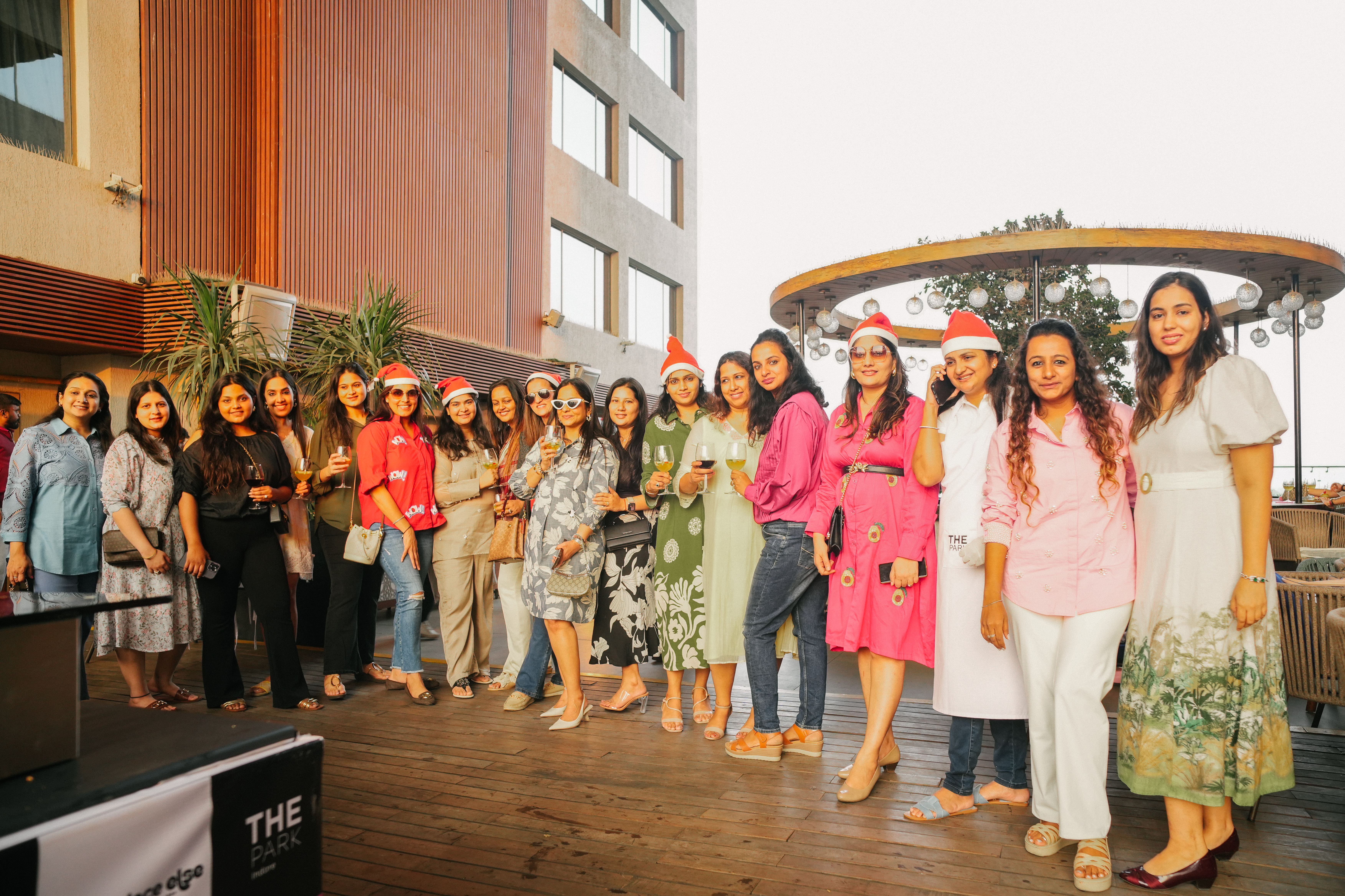 Cake mixing at The Park Indore