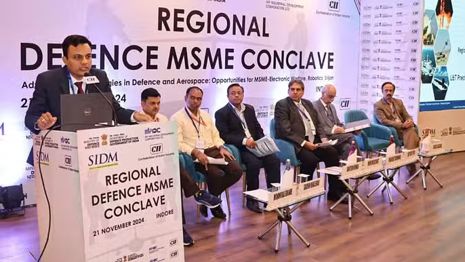Regional Defense MSME Conclave held in Indore