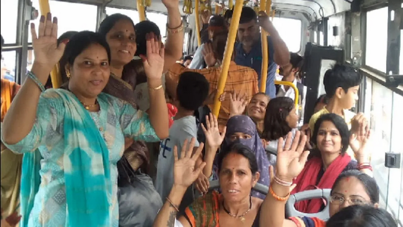 Free bus service for women in Indore on International Women's Day