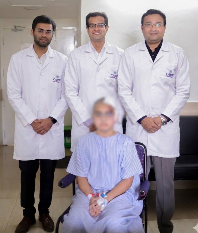 Successful AVM Surgery at CARE CHL Hospital