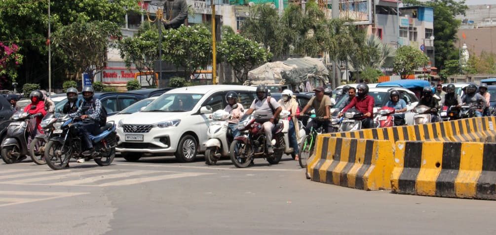Major Helmet Enforcement Drive in Indore; Thousands Fined