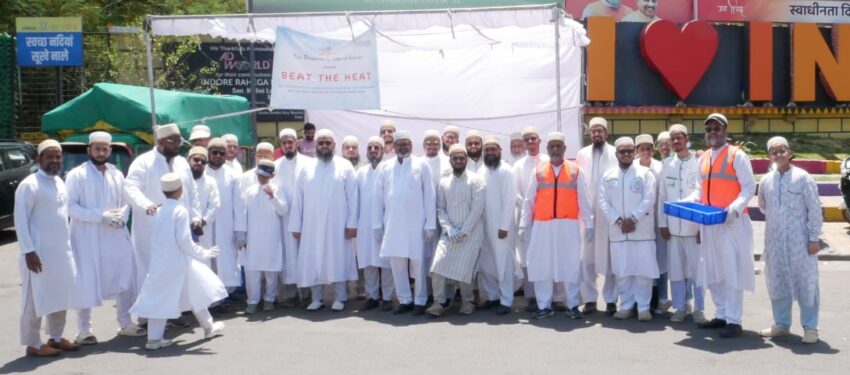 Dawoodi Bohra community's "Beat the Heat" campaign in Indore