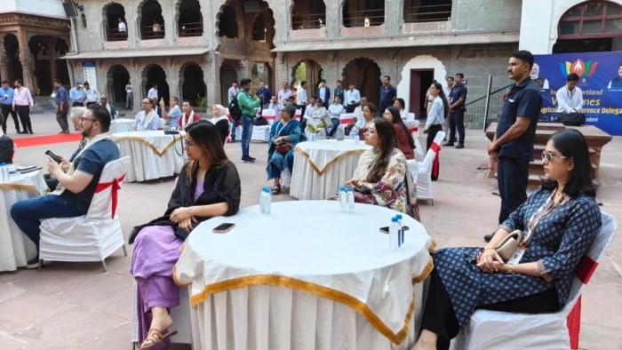 BRICS Agriculture Conference: Delegates from 20 countries take heritage walk at Rajwada