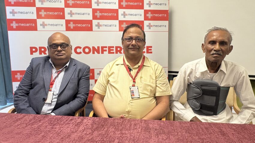 Medanta Indore doctors saved a man's life after he was diagnosed with a rare 180-gram heart tumor