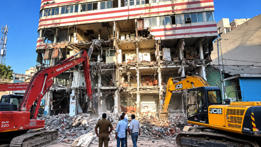 indore-mathurawala-building-removal-chhawani-road-widening
